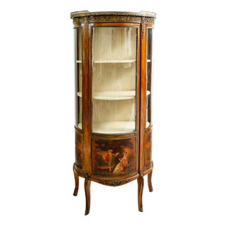 Napoleon III Display Cabinet in the style of Vernis Martin, France, 19th Century For Sale