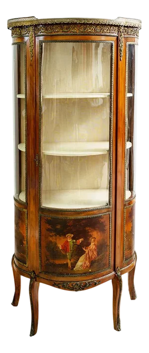 Napoleon III Display Cabinet in the style of Vernis Martin, France, 19th Century