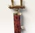 Mid-Century Italian Lacquered Goatskin & Brass Adjustable Torchiere Floor Lamp, 1950s For Sale - Image 15 of 18