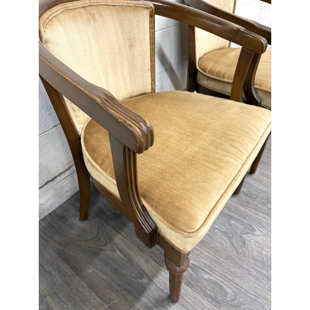 Shelby Williams Vintage Shelby Williams Barrel Back Lounge Chairs Tub Chairs Armchairs - Pair For Sale - Image 4 of 15
