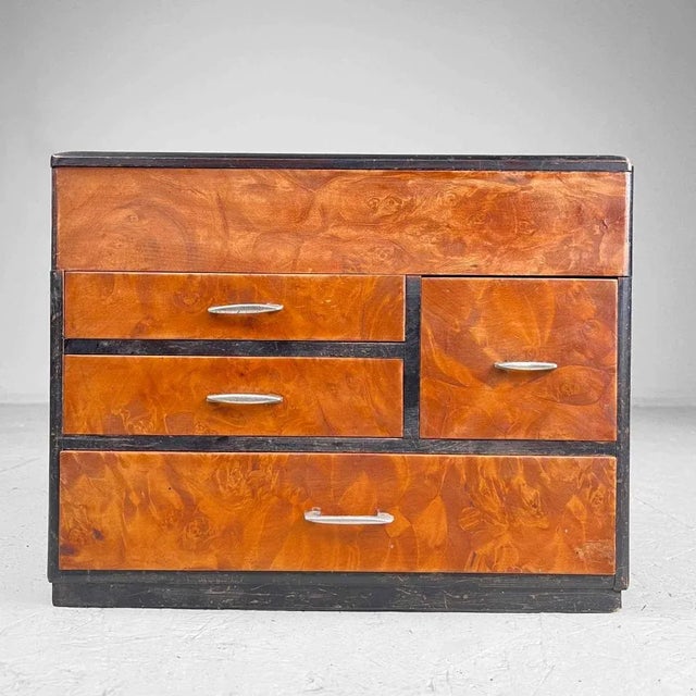 Brown Haribak Taisho Sewing Chest, Japan, 1890s For Sale - Image 8 of 8