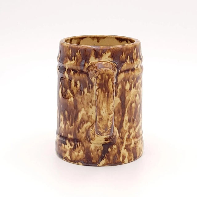 Early Stoneware Treacle Glazed Mug, England, 18th Century or Earlier For Sale - Image 4 of 6