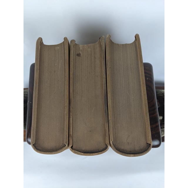 1918 United States Reports Supreme Court Law Books, Tan, Burgundy & Black, Set of 3 For Sale - Image 10 of 12