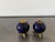 1970s Cobalt Candlesticks from Lindner Kueps Bavaria, Germany, 1950s, Set of 2 For Sale - Image 5 of 13