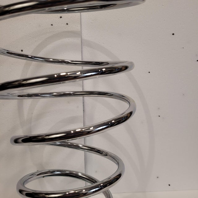 Italian Space Age Spiral Umbrella Stand, 1980 For Sale - Image 13 of 18