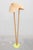 Mid-Century Modern Bamboo Floor Lamp with Yellow Metal Base, 1959 For Sale - Image 9 of 10