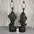 Contemporary Black Cactus Lamps - A Pair For Sale - Image 10 of 10
