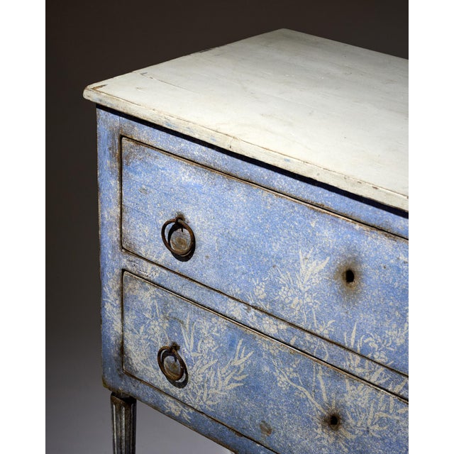 Italian Antique Painted Chest For Sale In Austin - Image 6 of 9
