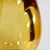 Amber Mid-Century Murano Art Glass Chalice Vase With Internal Filigree Stem For Sale - Image 8 of 11