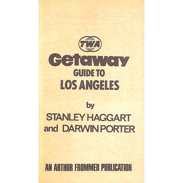 "Twa Getaway Guide Los Angeles" Book 1971 Haggart, Stanley and Porter, Darwin For Sale - Image 4 of 6