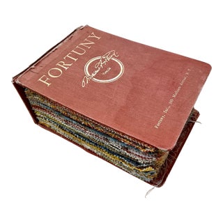 Vintage Fortuny Large Sample Book For Sale