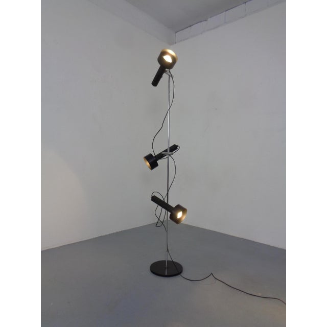 Contemporary Adjustable 3-Spot Floor Lamp by Edi Franz for Swiss Lamps, Switzerland, 1960s For Sale - Image 3 of 18