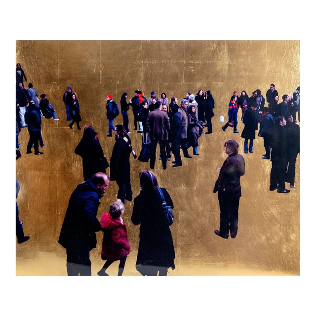 Procession No. 3, Signed Mixed Media by Paul Vinet For Sale