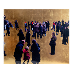 Procession No. 3, Signed Mixed Media by Paul Vinet