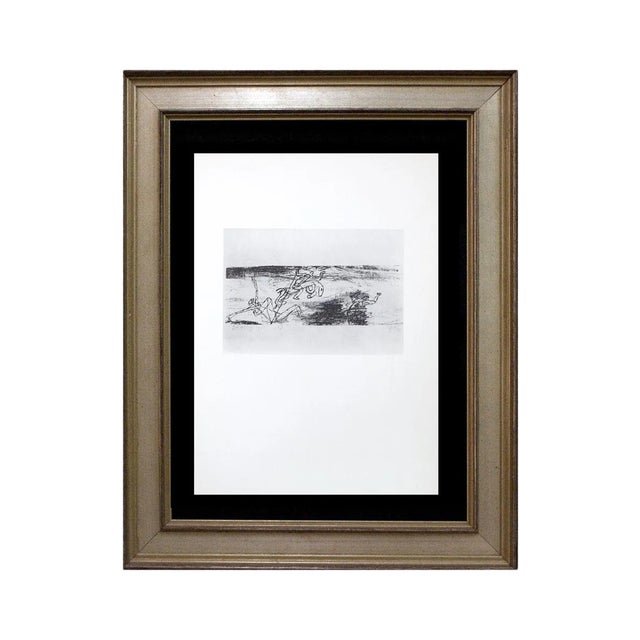 Abstract Paul Klee Lithograph Ltd Edition “St. Georg" For Sale