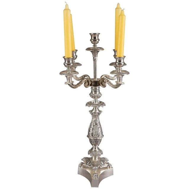 20th Century Empire Style Candelabra For Sale - Image 11 of 11