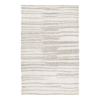 Vintage Turkish Kilim Hemp Rug With Waves by Rug & Kilim, 1950-1959 For Sale