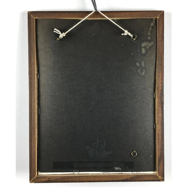 Pair of Wood Framed Asian Style Prints For Sale - Image 11 of 13