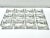 A substantial set of 12 vintage clear glass salt cellars with crisp square exteriors and circular wells. Their compact...