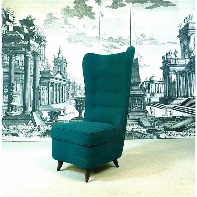 Slipper Chair by Paolo Buffa, 1950s For Sale - Image 10 of 10