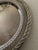 Hollywood Regency Vintage Ornate Wm. Rogers & Son "Spring Flower" Pierced Edge Silverplate Tray - 12" For Sale - Image 3 of 7