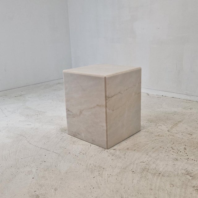 Italian Marble Pedestal, 1980s For Sale - Image 14 of 14