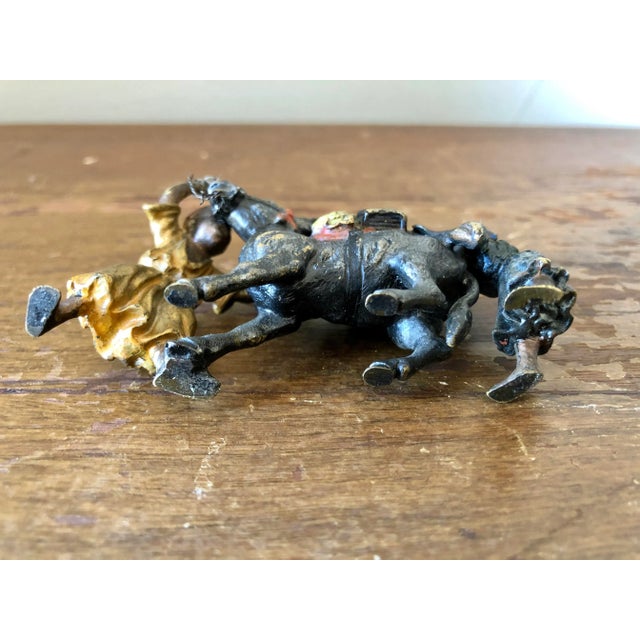 Franz Bergmann Style Vienna Cold Painted Bronze Group For Sale - Image 4 of 5