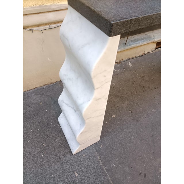 Stone Montenegro Console Table by Ettore Sottsass for Ultima Edizioni, 1980s For Sale - Image 7 of 10