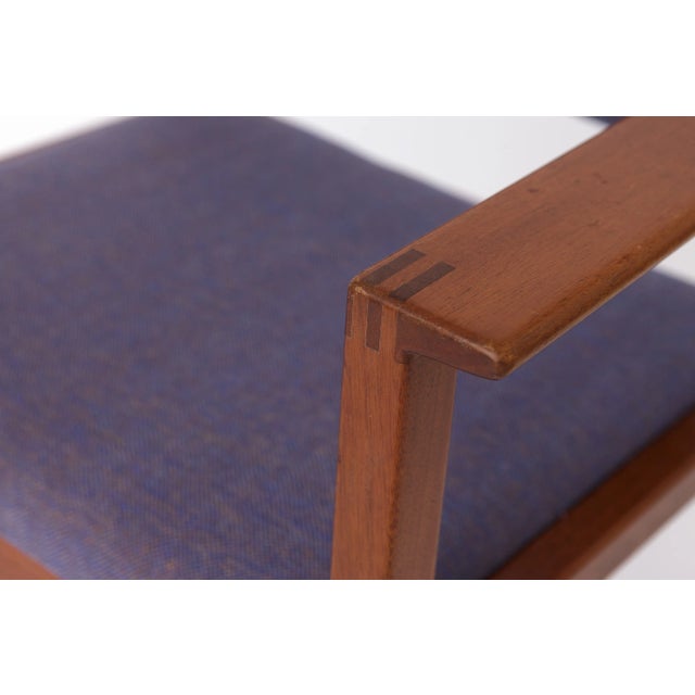 Brown Set of Vintage Armchairs by Børge Mogensen for Fredericia Stolefabrik, 1960s For Sale - Image 8 of 11