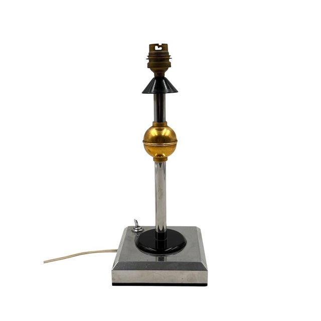 Art Deco Bakelite Table Lamp, France, 1980s For Sale - Image 4 of 10