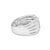 Elevate your style with this distinguished gentlemen's fashion ring, a true masterpiece in .925 sterling silver....