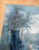 19th Century American Pastel Moonlit Nocturne Pastural Landscape With Haystacks For Sale - Image 15 of 16