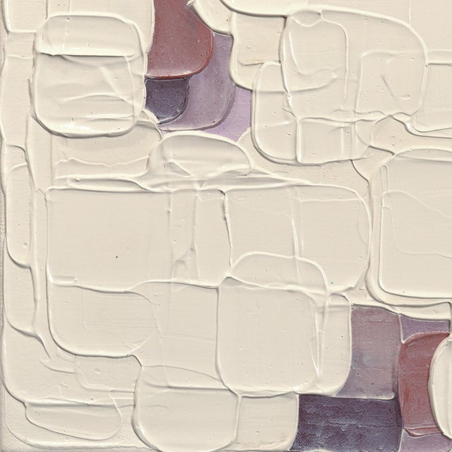 Textured Delicacies 4 - Impasto Textural Thick Acrylic Paint Abstract Original Artwork by Shiri Phillips For Sale - Image 4 of 9