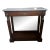 1980s French Empire Style Marble Top Console Table For Sale