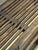 Antique Large 66.125” L Shanxi Carved Wood Bench For Sale - Image 14 of 14