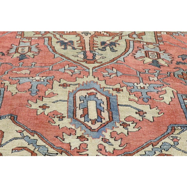 Late 19th Century Persian Serapi Rug, 08'08 X 12'03 For Sale In Dallas - Image 6 of 11