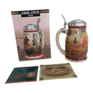 Anheuser Busch Marketing Milestone Series 1860-1919 Stein in a Box