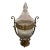 Large Cut Crystal & Brass Samovar For Sale