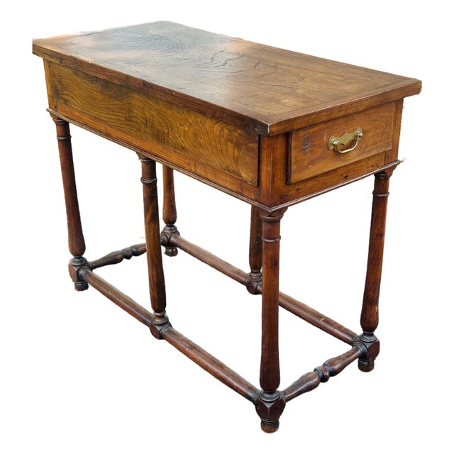 English Country Six Leg Table For Sale