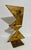 Metal Mexican Art Abstract Brutalist Gilt Steel Geometric Sculpture Mathias Goeritz For Sale - Image 7 of 14