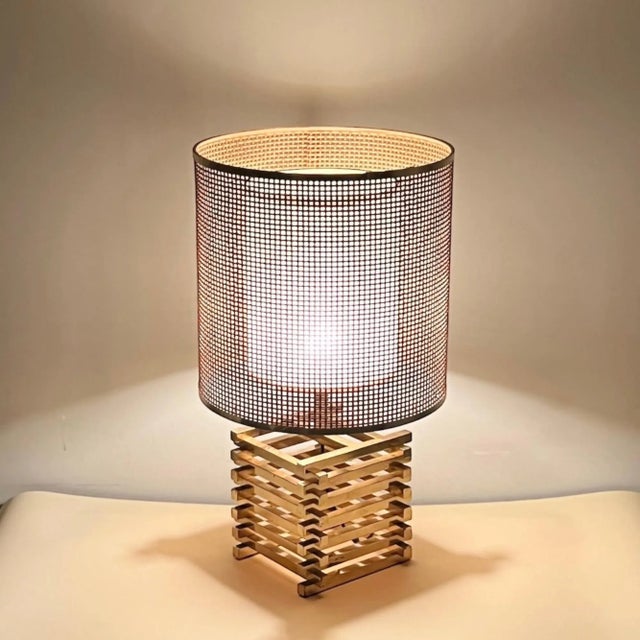 1960s Large Spiga Lamp in Brass by Enrico Tronconi for Tronconi, 1960s For Sale - Image 5 of 12