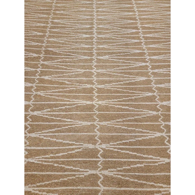 Traditional Hand Knotted Gabbeh Rug. 7'11" X 9'09" For Sale - Image 3 of 4