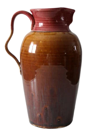 Vintage Studio Pottery Pitcher Circa 1983