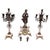 19th Century French Bronze Clock and Garniture For Sale - Image 9 of 9