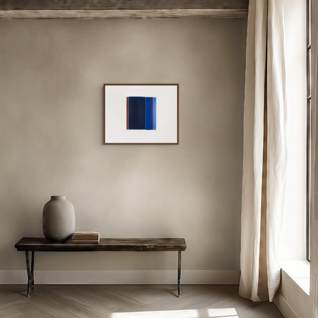 Abstract Contemporary Abstract Acrylic on Paper "Nostromo" by Matthew Langley For Sale - Image 3 of 4