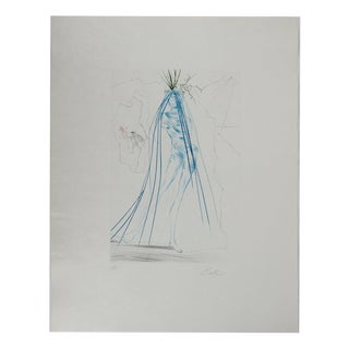 Salvador Dali, Nude, Isolde of the White Hands, 1970, Engraving For Sale