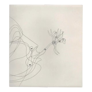 George Stuempfig Venus Fly Trap Portrait Etching For Sale