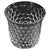 1970s Vintage Crystal Vase with Honeycomb Decoration, France, 1970s For Sale - Image 5 of 5