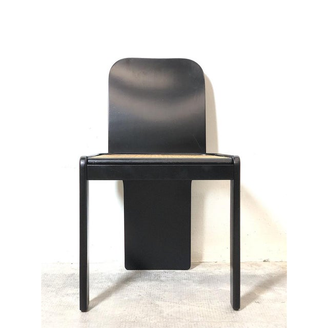Vintage Italian Desk Chairs by Pierluigi Molinari by Pozzi, 1970s, Set of 4 For Sale - Image 11 of 18