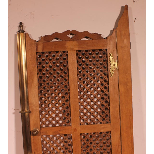 Magnificent pair of oak hining doors (saloon doors) from the 19th century Hispano Moorish style The doors have a lock so...